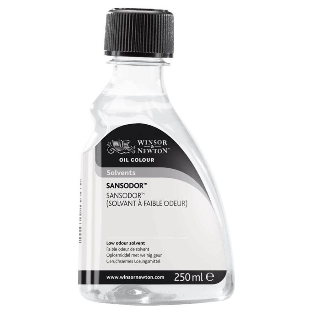 Winsor and Newton Sansodor Low Odour Solvent 250ml